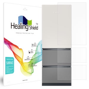 위니아 딤채 김치 냉장고 스탠드형 330L 3도어 CDT33GVPKET 무광 외부보호필름 세트