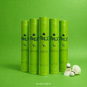 비렉스 VIREX V1 1BOX 저렴한 배드민턴 셔틀콕 공 단체 클럽 학교 납품 (25타)