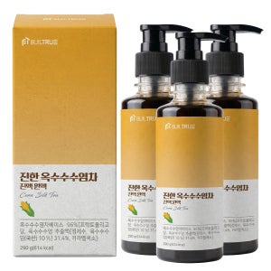 빌트루 진한 옥수수수염차 진액 원액 290g, 3개