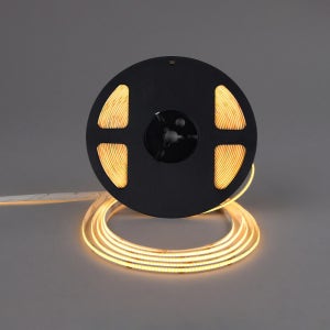 더쎈 LED 논네온 라인 스트립 조명 프리컷팅 실리콘 롱 베디 10W, 주백색, 15M