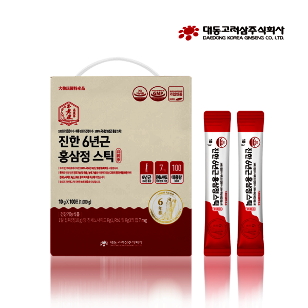 6년근고려홍삼정활력스틱 제품 이미지