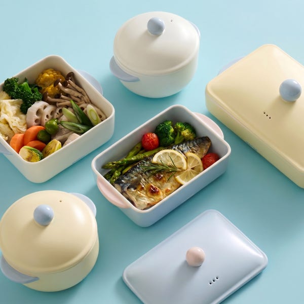 윤도자기 모락 전자레인지 생선찜기 라면 계란찜 야채