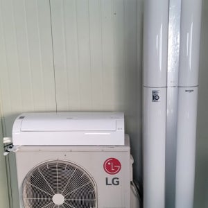 [중고] LG 듀얼인버터 2in1 투인원 에어컨 22평 FQ22D9DWBN 19년식