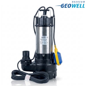 대금지오웰 DKV450 스텐 자동 수중 펌프 배수 집수정 워터 물펌프