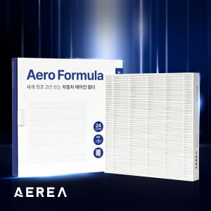 자동차 에어컨 필터 냄새제거 국내 최장 사용 차량용 필터 에어로포뮬러 CA 018, 1개