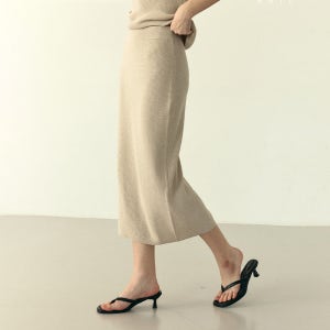 여성 골지 니트 스커트 - 3color [ZG2SS530]