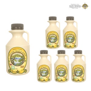 알레가니 100% 캐나다산 메이플 시럽 2종 500ml, 6개