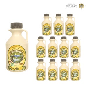 알레가니 100% 캐나다산 메이플 시럽 2종 500ml, 12개