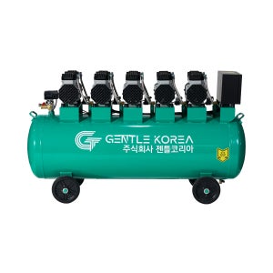 콤프레샤10마력 오일리스 저소음 산업용 대형콤프레샤 정비소 동시작업 10.5HP(그린)