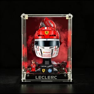 레고 43014 스쿠데리아 페라리 HP 샤를 르클레르 헬멧 전시 케이스 조립형