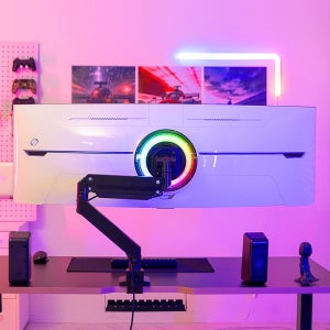 카멜마운트 모니터암 거치대 싱글 베사홀 초 고중량 프리미엄 삼성 LG 중소 모니터 호환