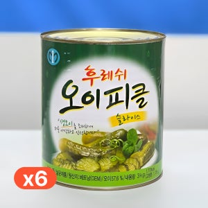 일미푸드 후레쉬 오이피클 슬라이스 3kgx6 1박스