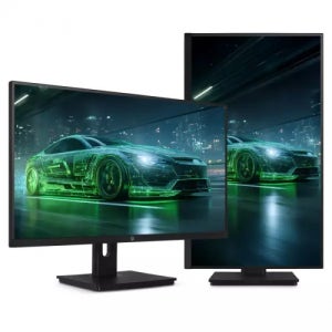 래안텍 PANTHEON QA2720S 나노IPS 120 QHD USB-C 블랙 멀티스탠드/ M