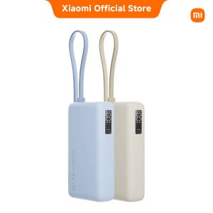 샤오미 보조배터리 10000mAh 67W 초고속충전 기내반입 CCC인증 케이블 일체형