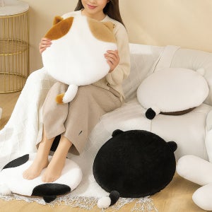 아워리빙 테일링 메모리쿠션 메모리폼 캐릭터 쿠션 원형 방석