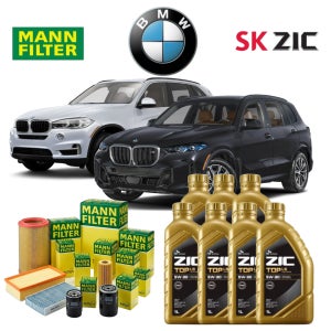BMW X5 xDrive 40d 엔진오일세트 F15/G05 (B57/N57) 만필터 지크합성유