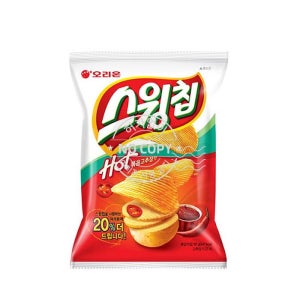 오리온 스윙칩 볶음고추장 60g x 7개