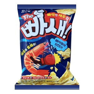 해태 빠새빠삭한새우칩 55g x 6개