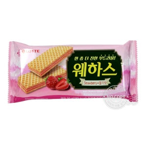 롯데 웨하스 딸기맛 50g x 13개