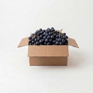 프리미엄 아도라 블랙포도 씨없는포도 4kg, 1개