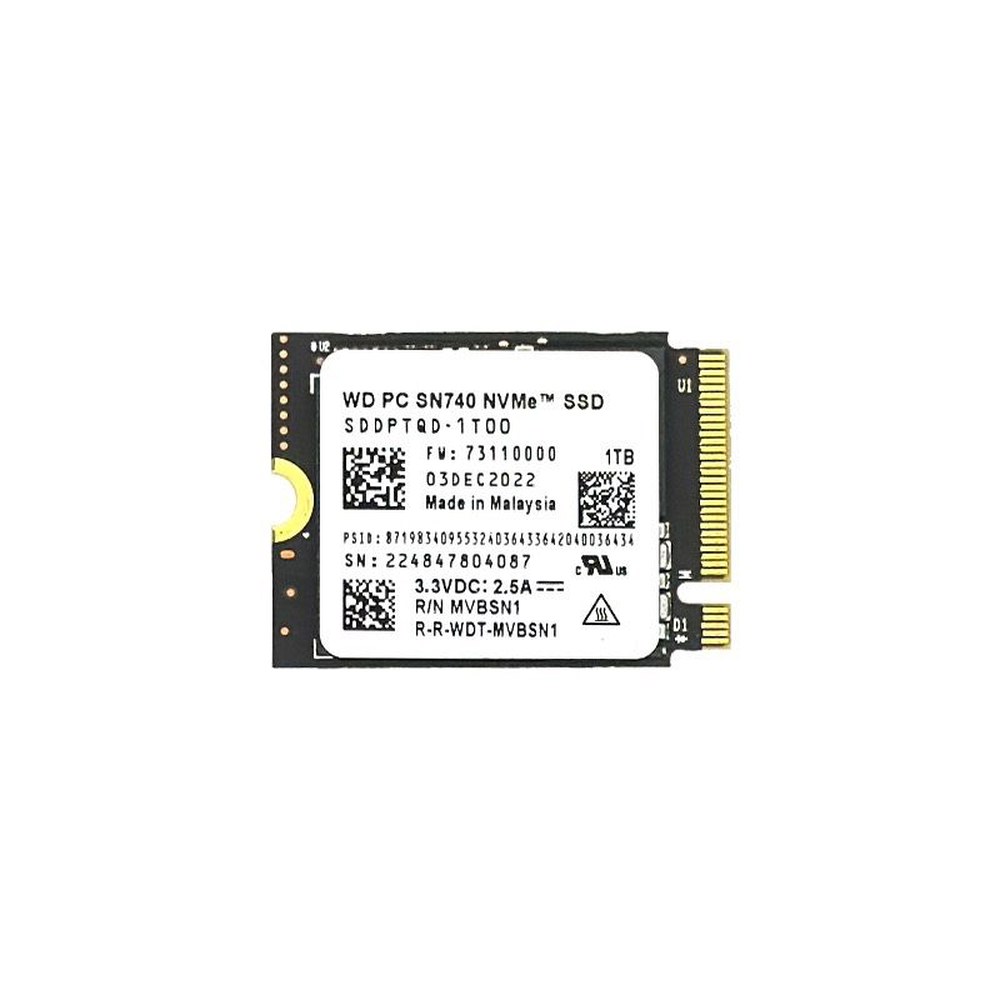2230ssd 1TB SN740 데스크납 2230 교체 내장 PC 웨스턴 그린 적용 PC