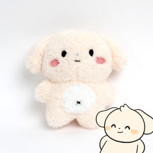비마이펫 고양이 강아지 인형 키링 리리, 1개