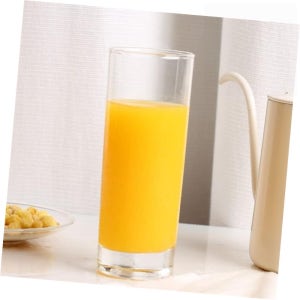별별마켓 일자 주스컵 290ml 6p세트 물병 음료컵