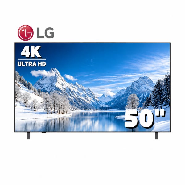LG전자 2026 LED UHD 4K TV 125cm(50인치) 50UT8000 스탠드