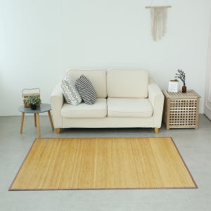 여름 대나무 돗자리 거실 대자리 천연 냉감 쿨매트 180x220cm