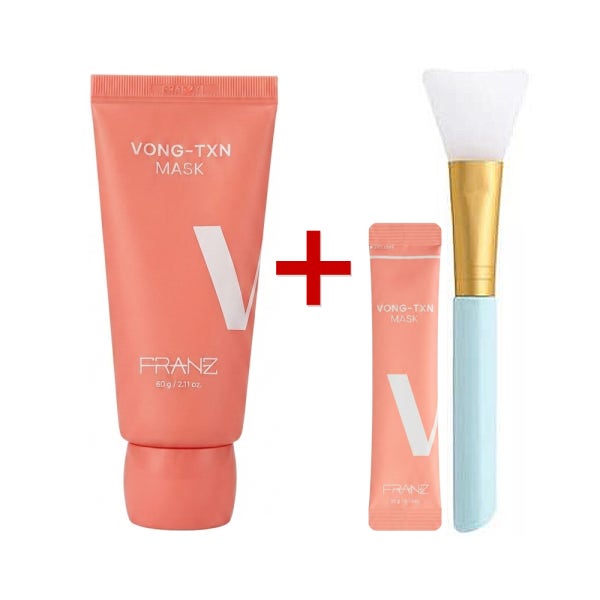 프란츠 봉톡신 크림 마스크팩60g+파우치10g+팩붓