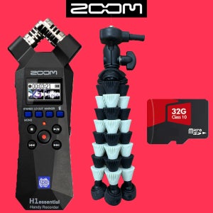 ZOOM H1 essential 줌H1 미니삼각대+32GB포함 핸디레코더