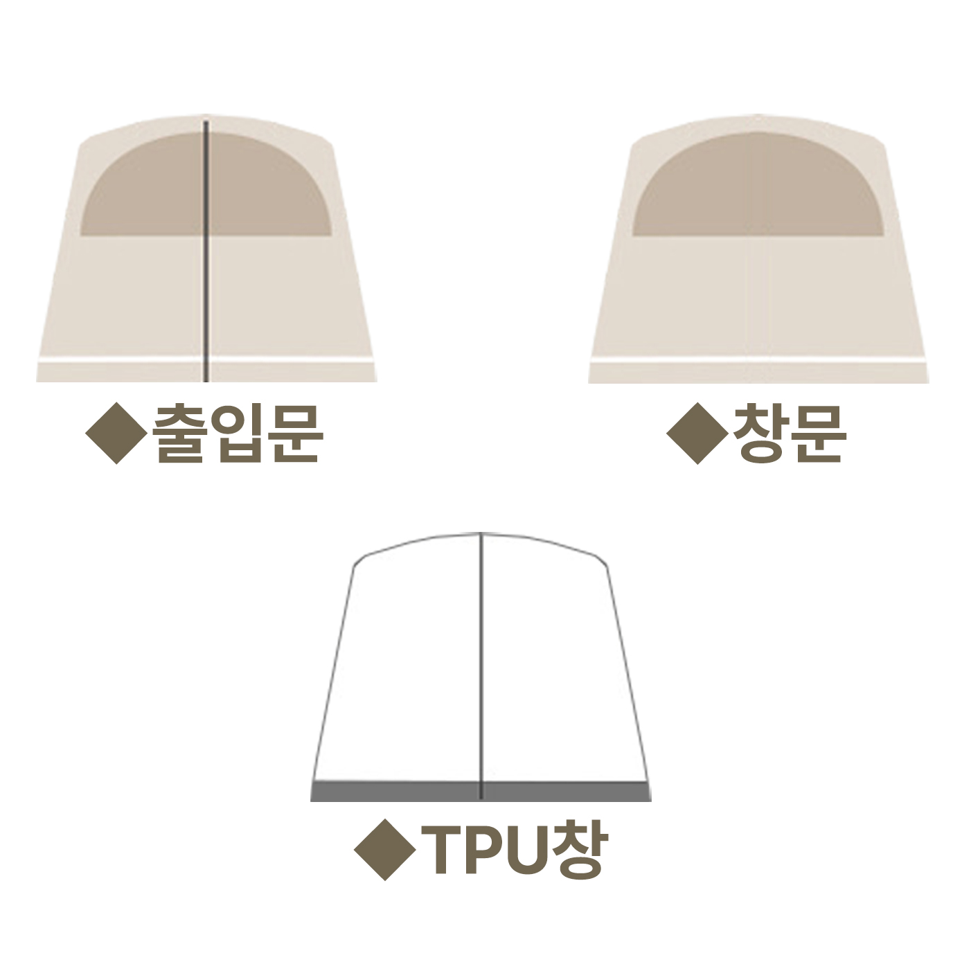 마운틴하이커 에어 타프 돔 쉘터 캠핑 경량 블랙코팅 판매처 상세 정보 이미지 3