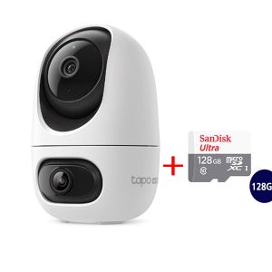 티피링크 Tapo C245D 300만화소 CCTV 카메라 + micro SD 카드 128GB