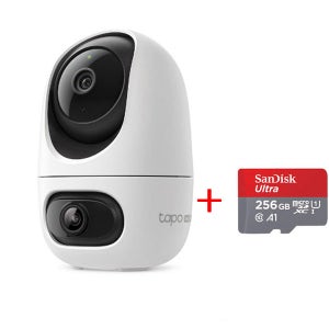 티피링크 Tapo C245D 300만화소 CCTV 카메라 + micro SD 카드 256GB