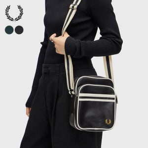 프레드페리 FRED PERRY 클래식 사이드백 크로스백 남녀공용 숄더백 L8258