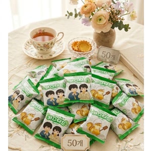 롯데 카스타드 오리지널 23g 낱개 50개입 대용량