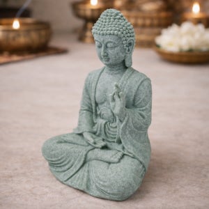앉아있는 미니 불상 시무외인 부처님 석가모니 불교 굿즈 부처님오신날 관세음보살