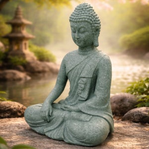 앉아있는 미니 불상 항마촉지인 부처님 석가모니 불교 굿즈 부처님오신날 관세음보살