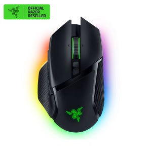 레이저코리아 바실리스크 V3 Pro 무선 게이밍 마우스 컴퓨터 노트북 하이퍼 스크롤 휠 Chroma RGB 조명