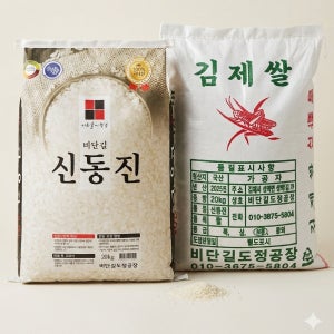 26년 햅쌀 비단길 신동진쌀 20kg, 5개
