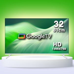 [제주서비스] 스마트32HD 81cm 구글TV 화이트색상 제주도중소기업TV 당일설치해드림