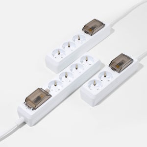 국내제조 고용량 누전차단 멀티탭 4000W 대용량 고전력 에어컨 멀티 콘센트