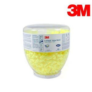 3M 귀마개 리필 소프트 네온(EAR SOFT NEON REFILL) 500쌍 통포함