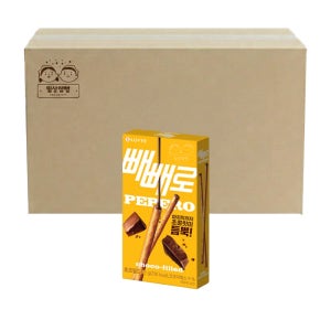 롯데 빼빼로 누드 초코 53gX40개입(1box)