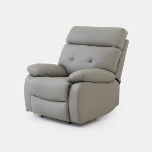 다누오 리클라이너 1인소파 스툴미포함, 그레이 1578.3386, 1인용