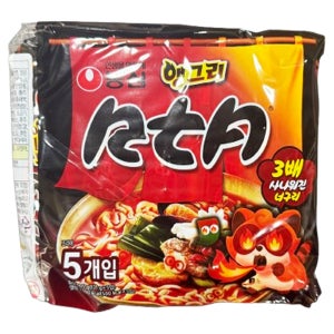 농심 앵그리 너구리 멀티팩 605g (총5봉)
