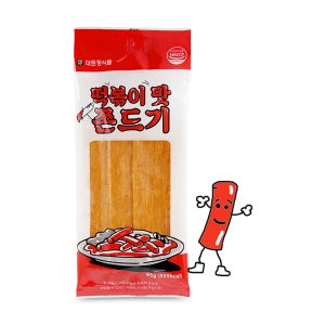 대원정식품 떡볶이맛 쫀드기 95g 1박스 20개