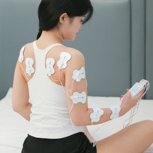 닥터웰 EMS 저주파 마사지기 자극기 8패드 시원맥스 안마기 DR-488 치료기 아님