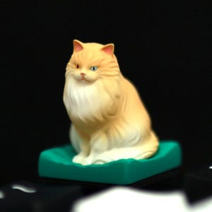 귀여운 고양이 포인트 키캡(G2) 아티산 주문제작 커스텀 컬러 ABS resin 인디비주얼