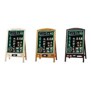 네온 입간판 블랙보드 메뉴판 무선 야광 LED칠판 전자 40x60cm